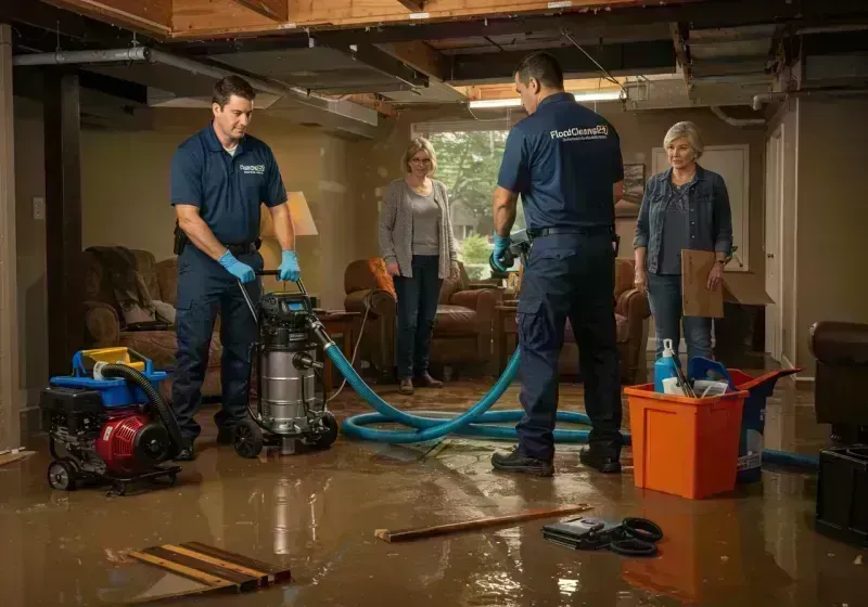 Basement Water Extraction and Removal Techniques process in LaBelle, FL