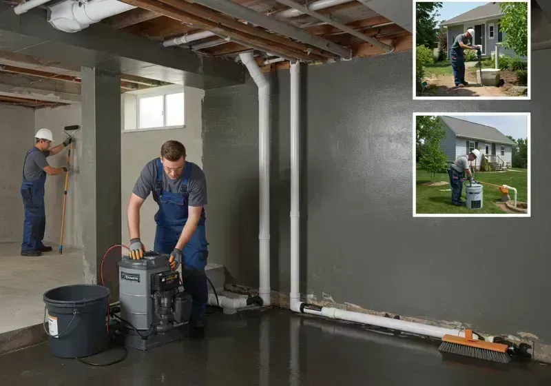 Basement Waterproofing and Flood Prevention process in LaBelle, FL